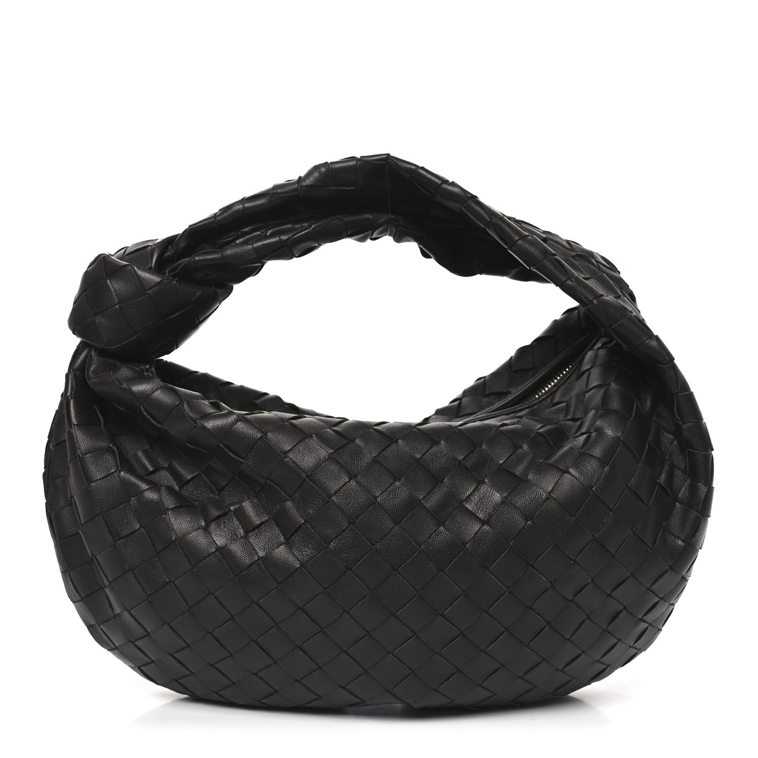 Nappa Intrecciato Teen Jodie Hobo Fondant