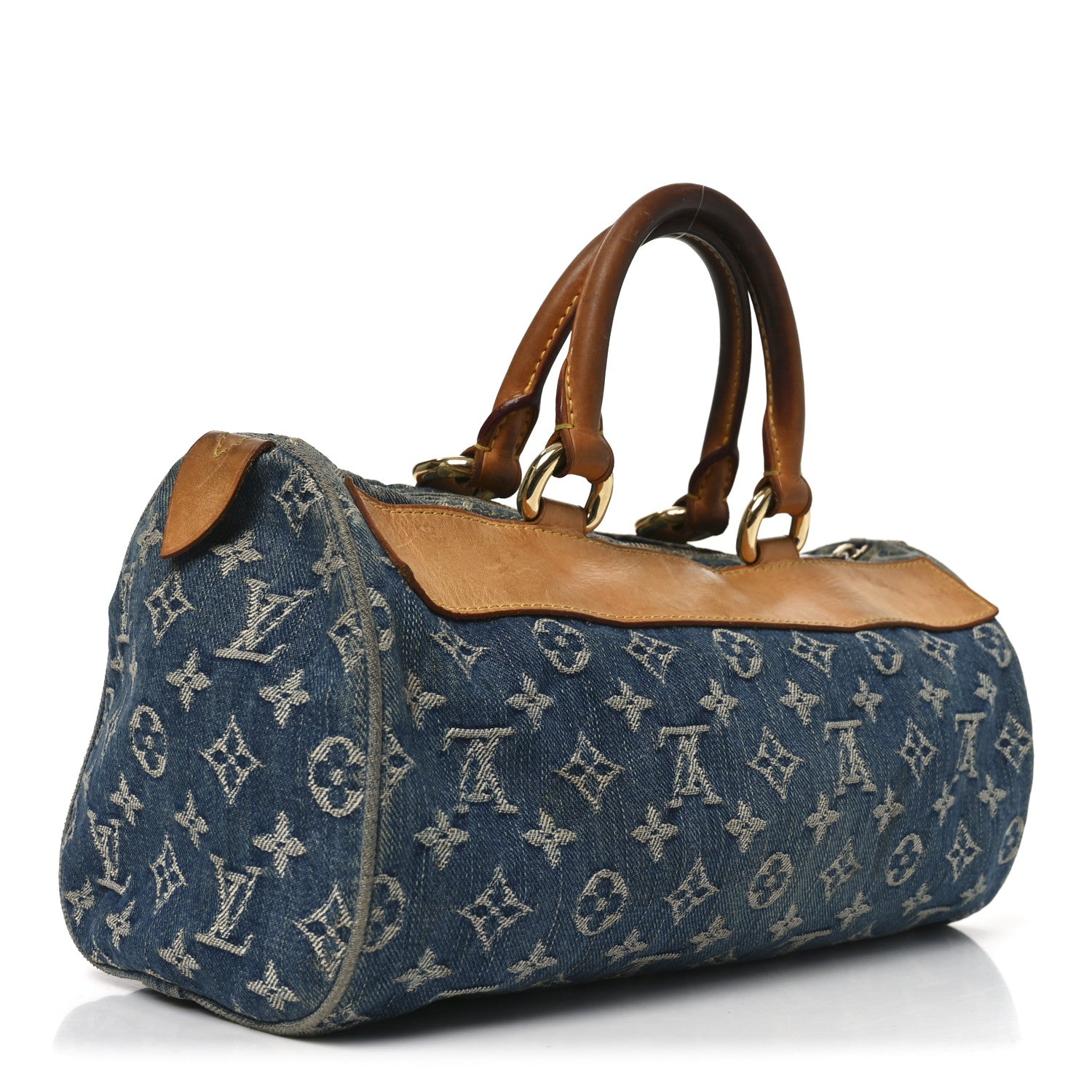 Monogram Denim Neo Speedy Blue