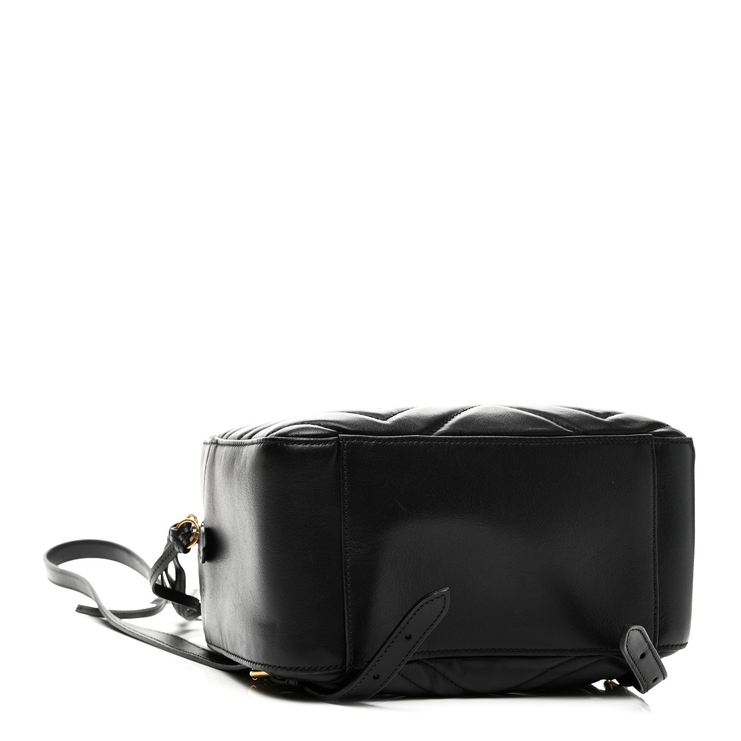 Calfskin Matelasse GG Marmont Dome Backpack Black