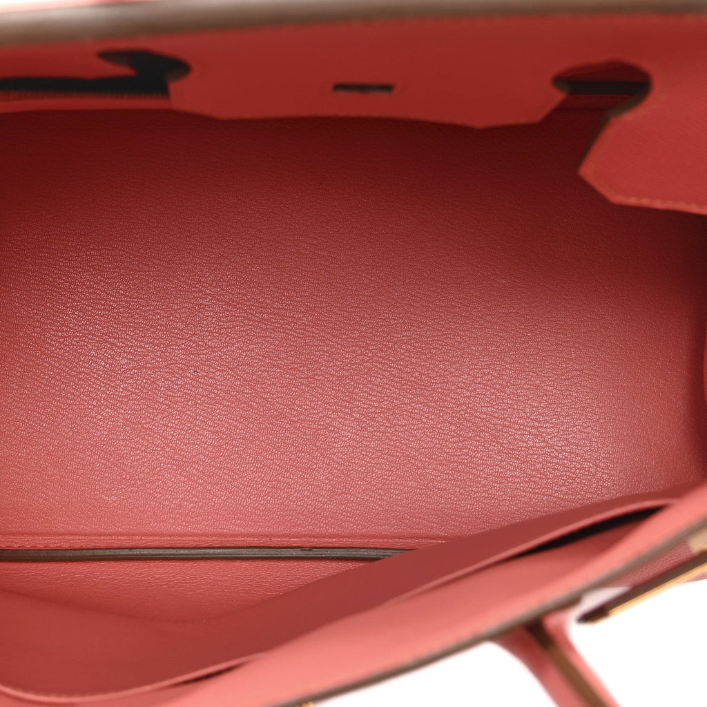 Epsom Birkin 35 Flamingo