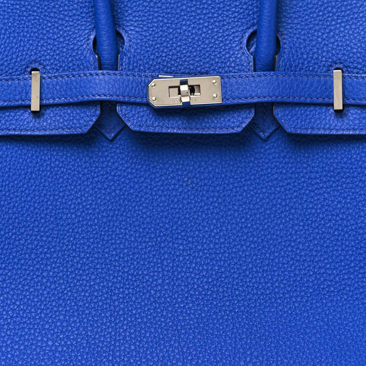 Togo Verso Birkin 25 Bleu Royal Capucine