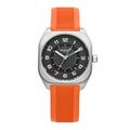 Titanium Rubber 39mm H08 Automatic Watch Orange