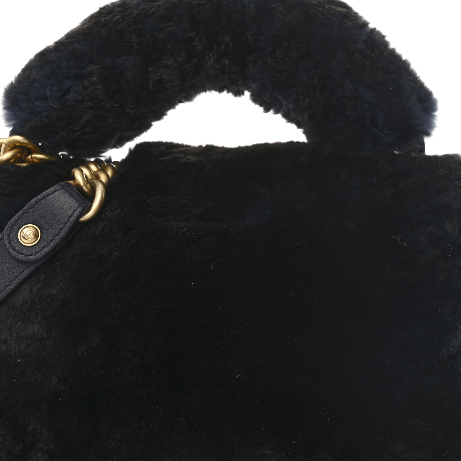 Orylag Medium Boy Top Handle Flap Navy