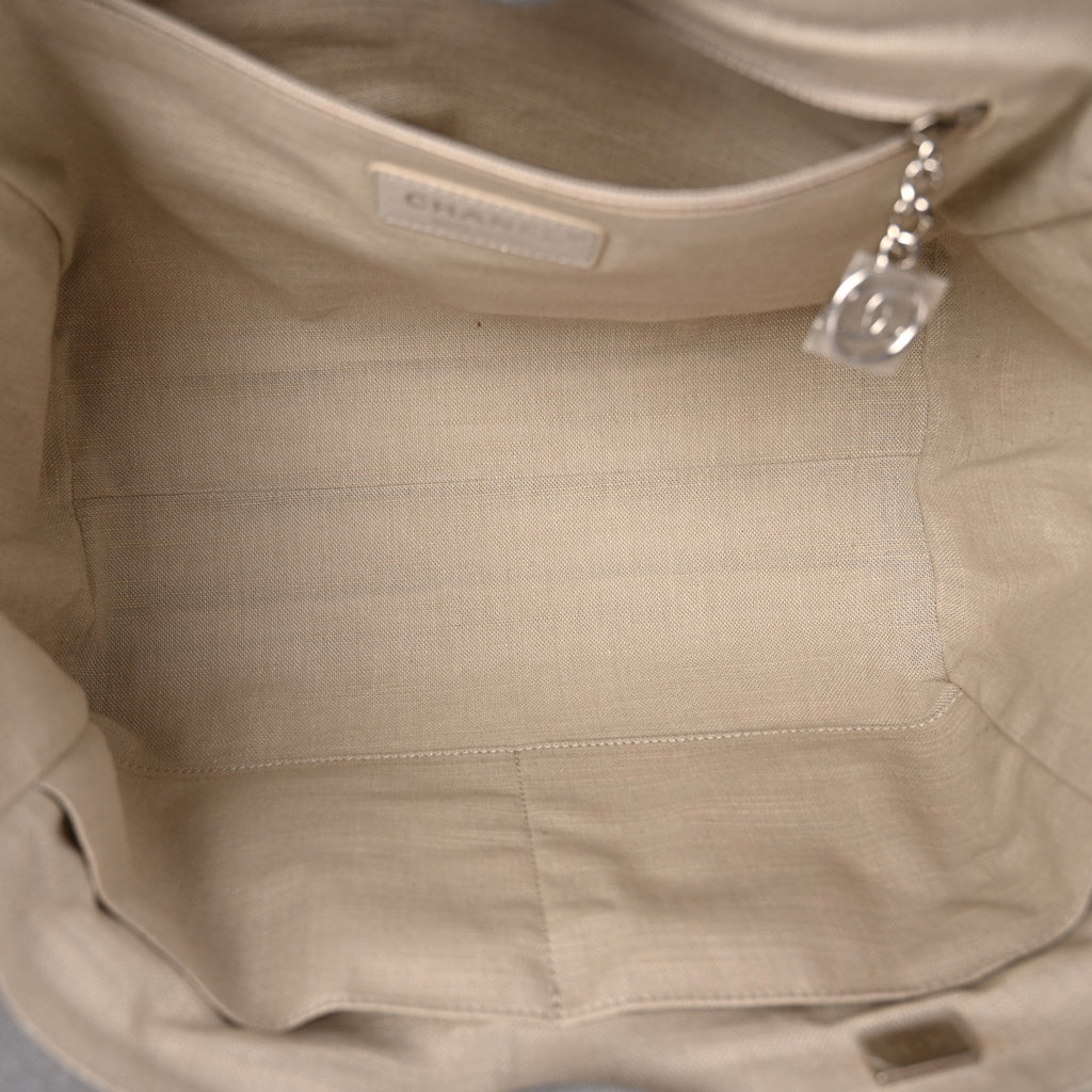 Mixed Fibers Small Deauville Tote Grey