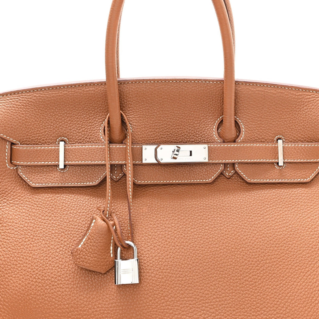 Togo Birkin 35 Gold