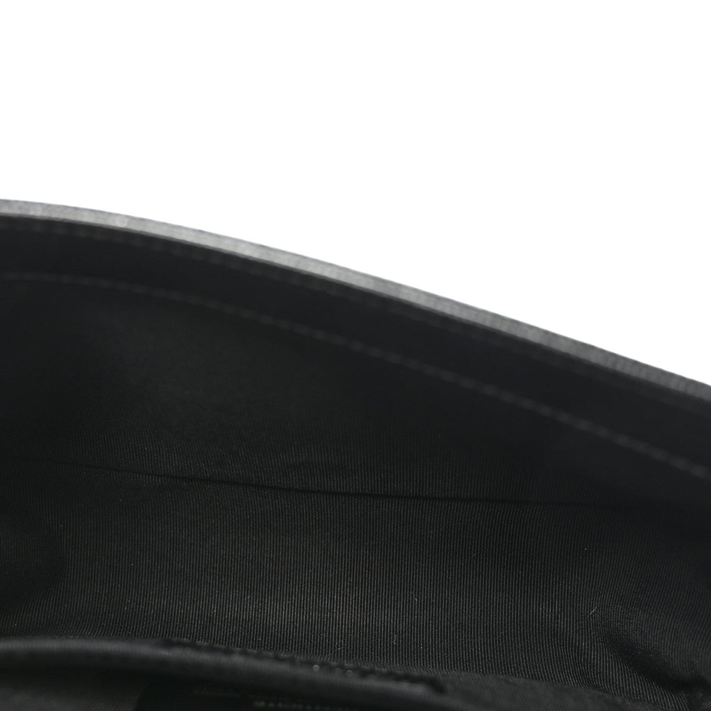 Caviar Quilted Small Boy Flap Black
