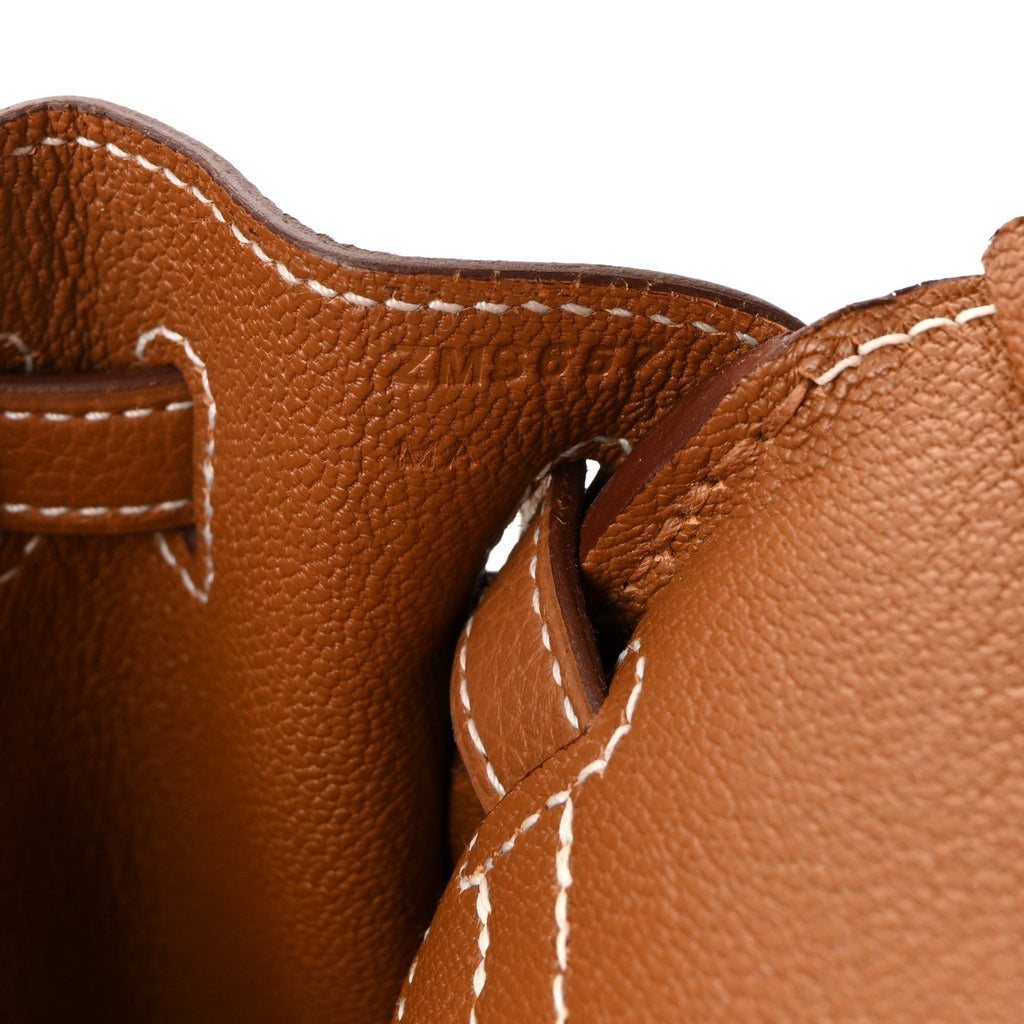 Togo Birkin 25 Gold