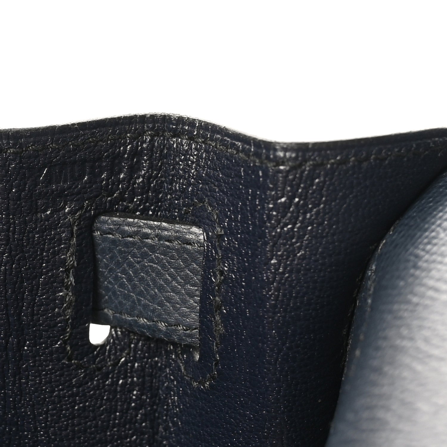 Epsom Kelly Sellier 28 Bleu Indigo