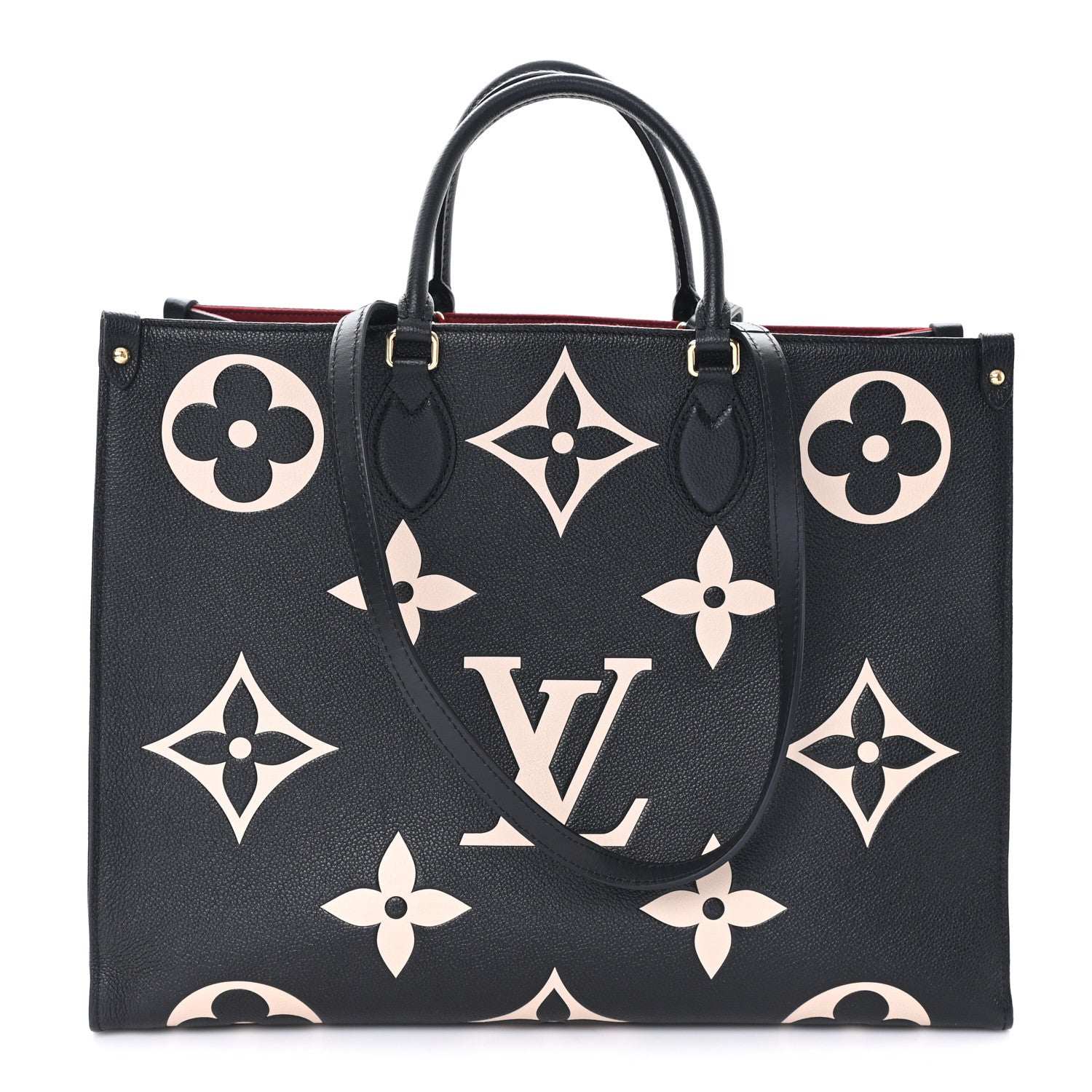 Empreinte Monogram Giant Onthego GM Black Beige