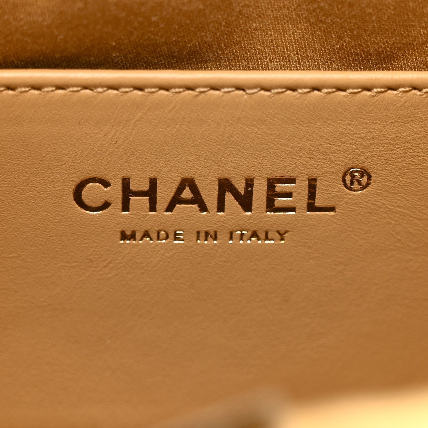 Suede Quilted Mini Chanel 25 Handbag Beige