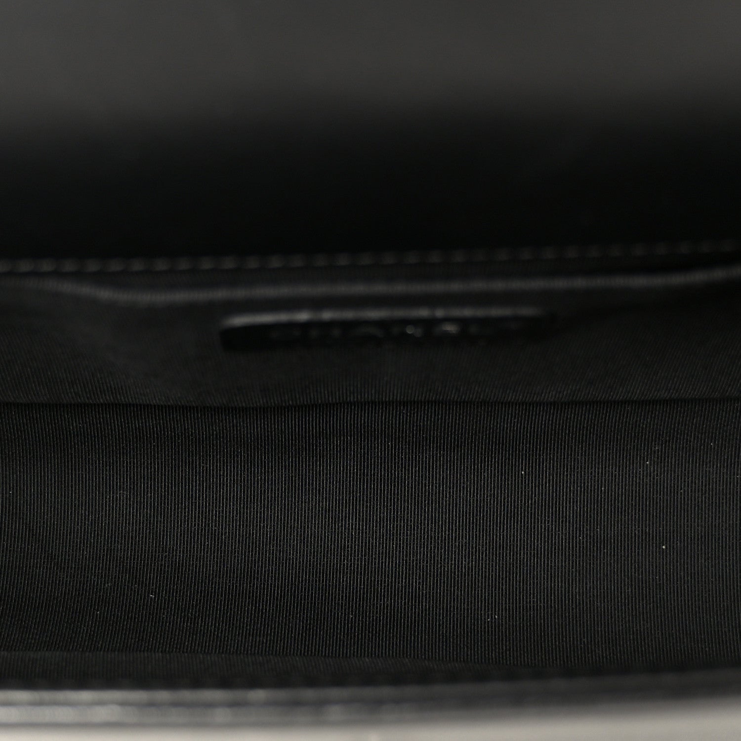 Calfskin Quilted Medium Boy Flap Black