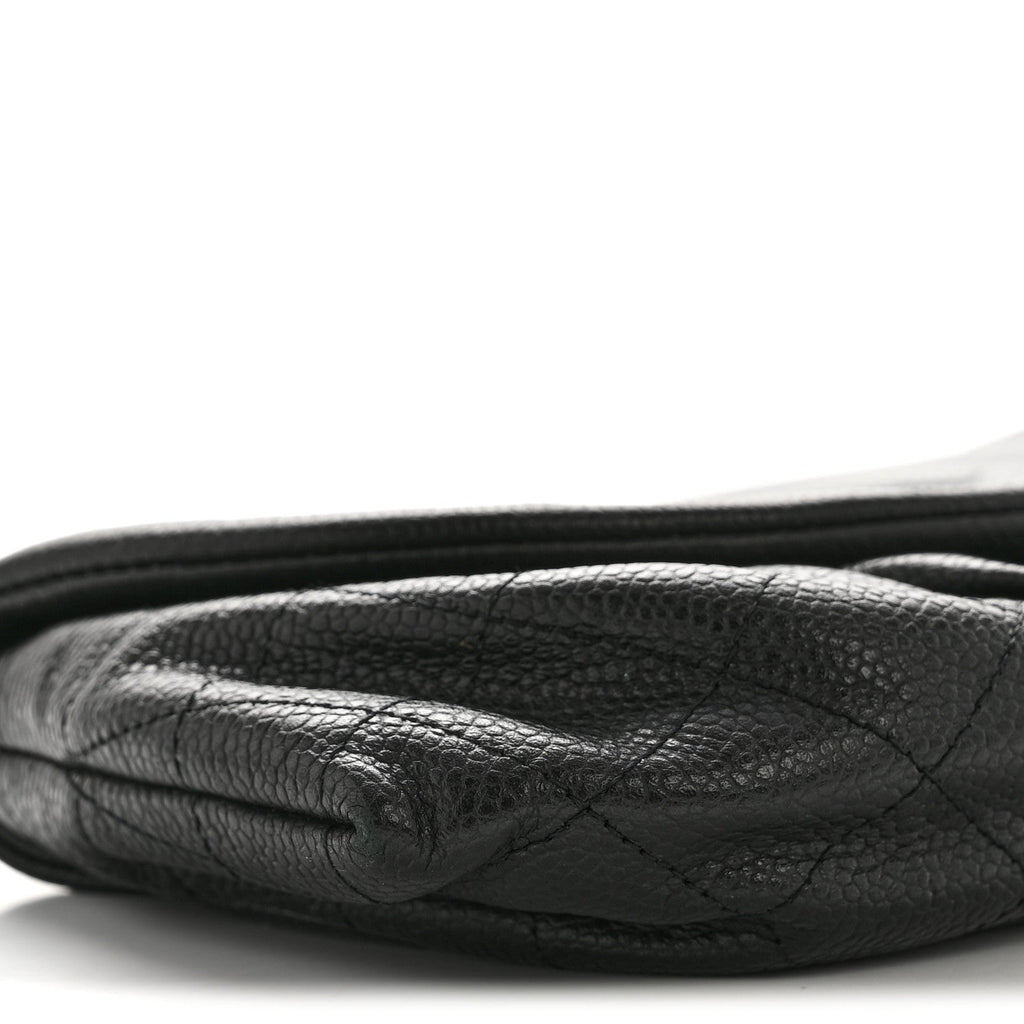 Caviar Half Moon Wallet On Chain WOC Black