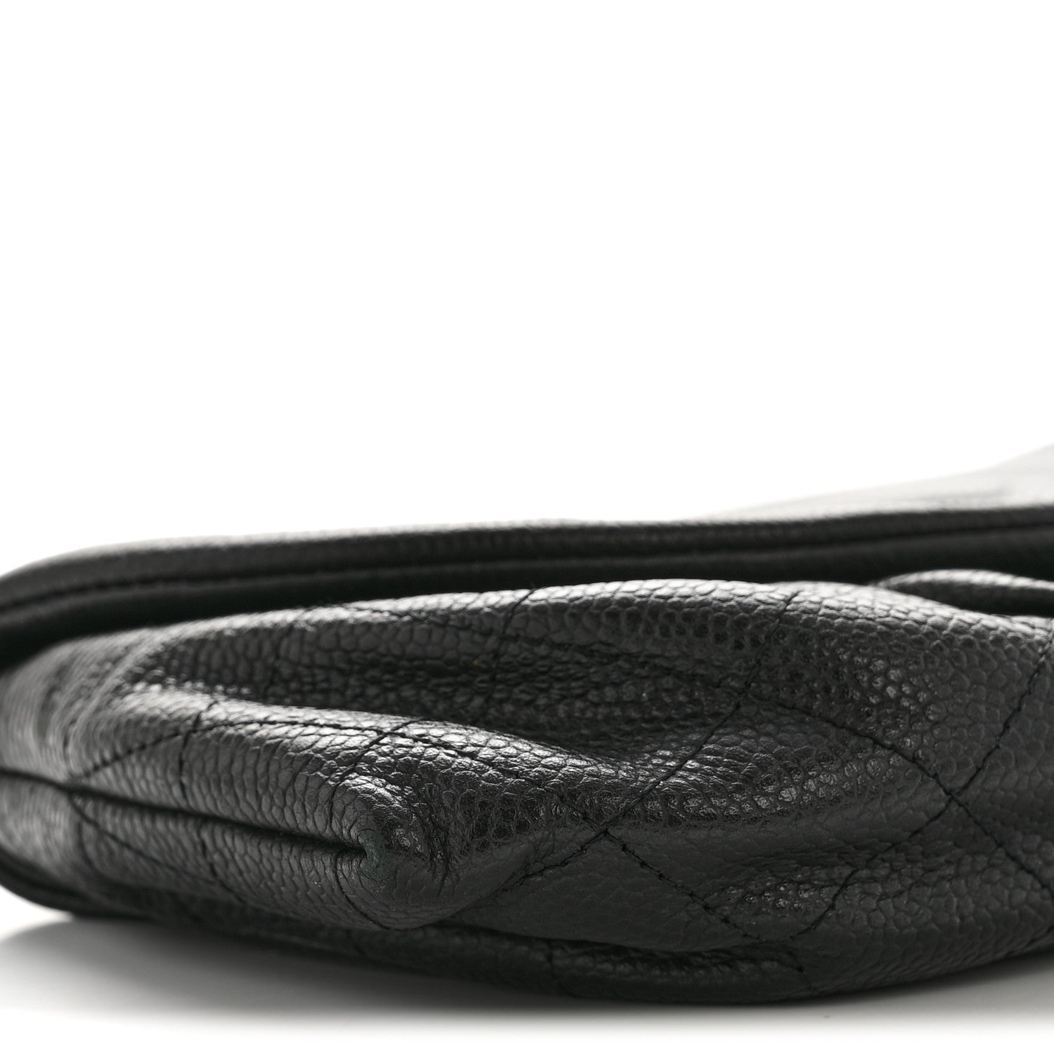 Caviar Half Moon Wallet On Chain WOC Black