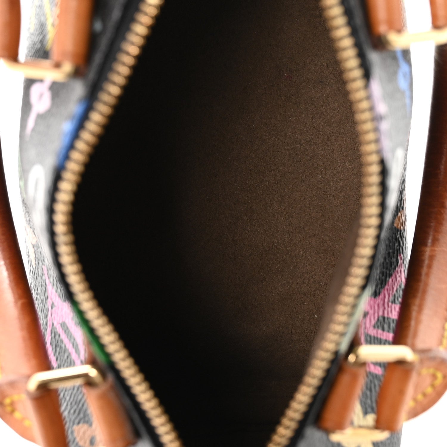 Monogram Multicolor Mini Sac HL Speedy Black