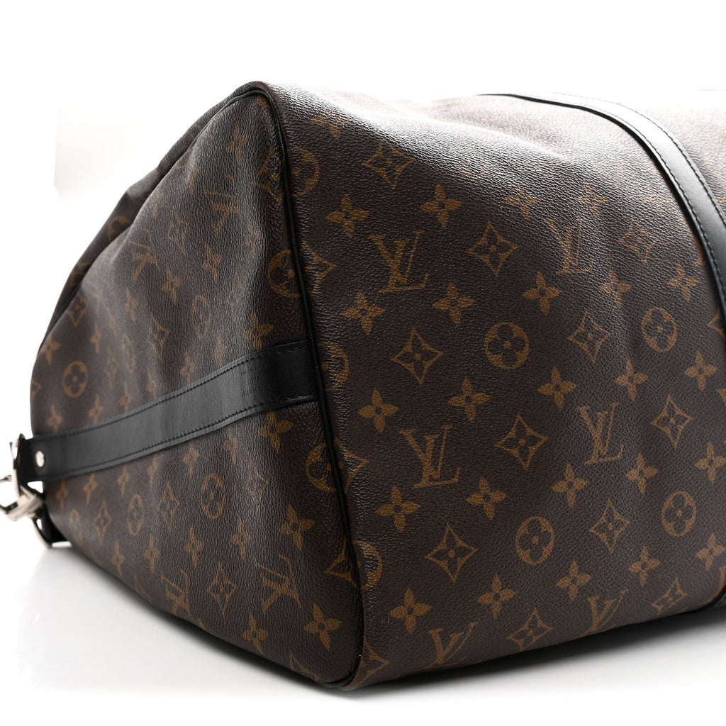 Monogram Macassar Keepall Bandouliere 55