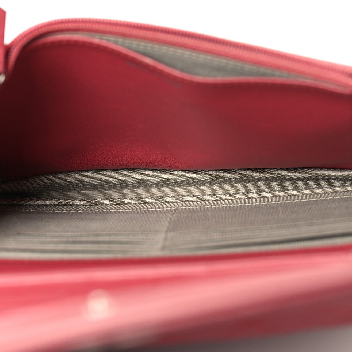 Calfskin Quilted Boy Wallet On Chain WOC Pink