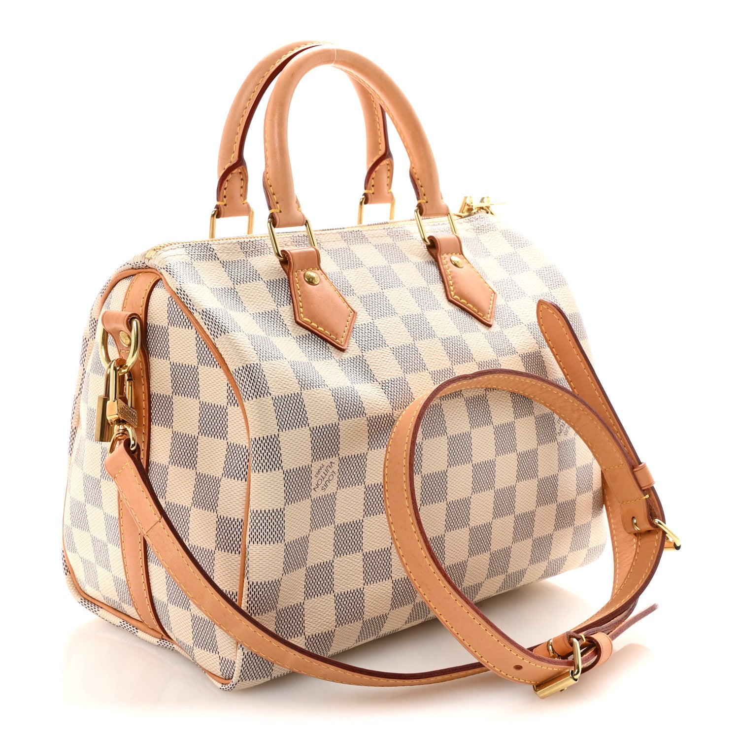Damier Azur Speedy Bandouliere 25