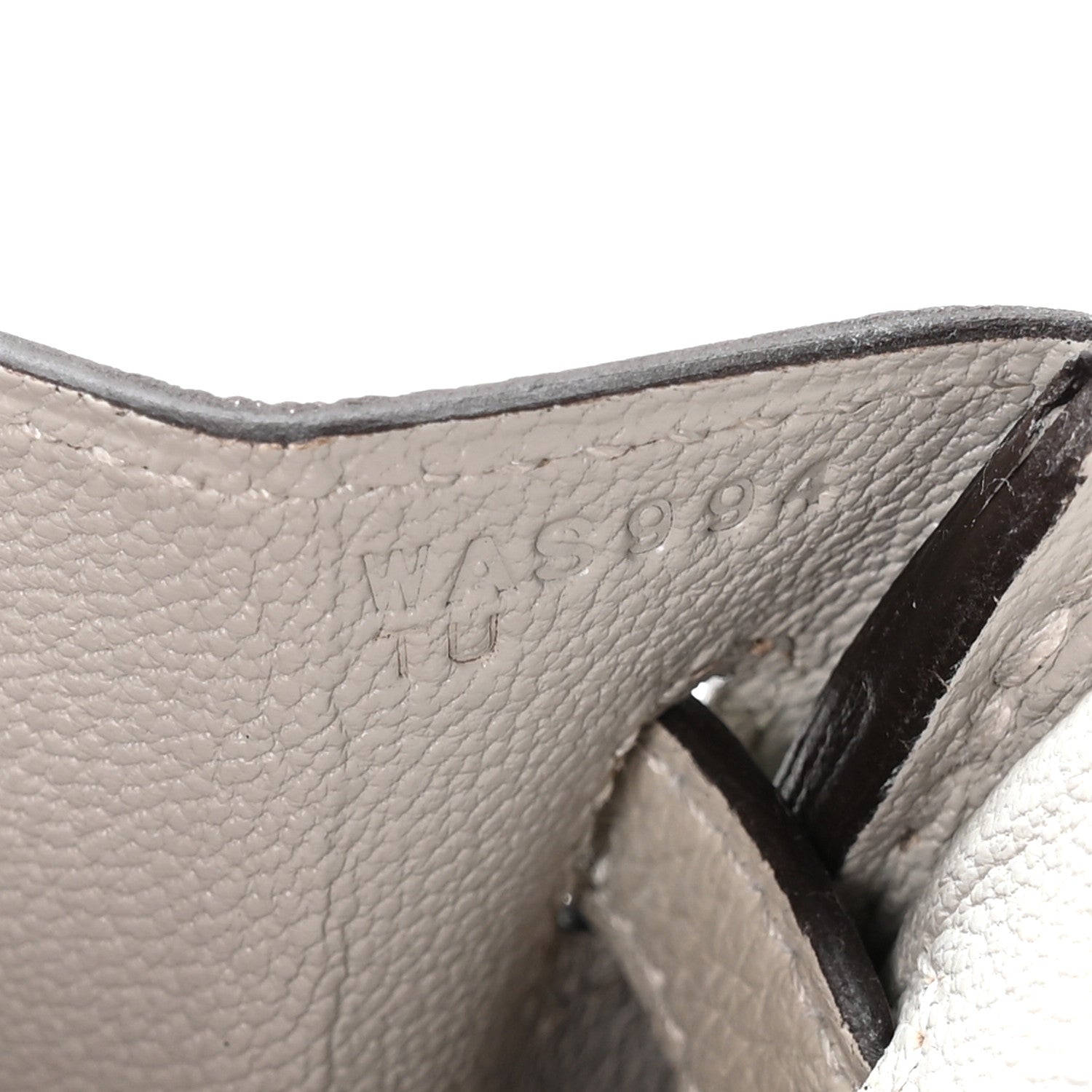 Togo Horseshoe Birkin 25 Gris Tourterelle Gris Perle