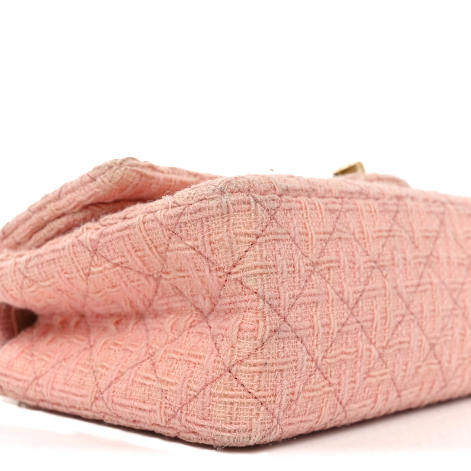 Wool Tweed Quilted 2.55 Reissue 225 Flap Light Pink