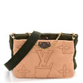 Econyl Monogram Pillow Maxi Multi Pochette Accessories Kaki Beige