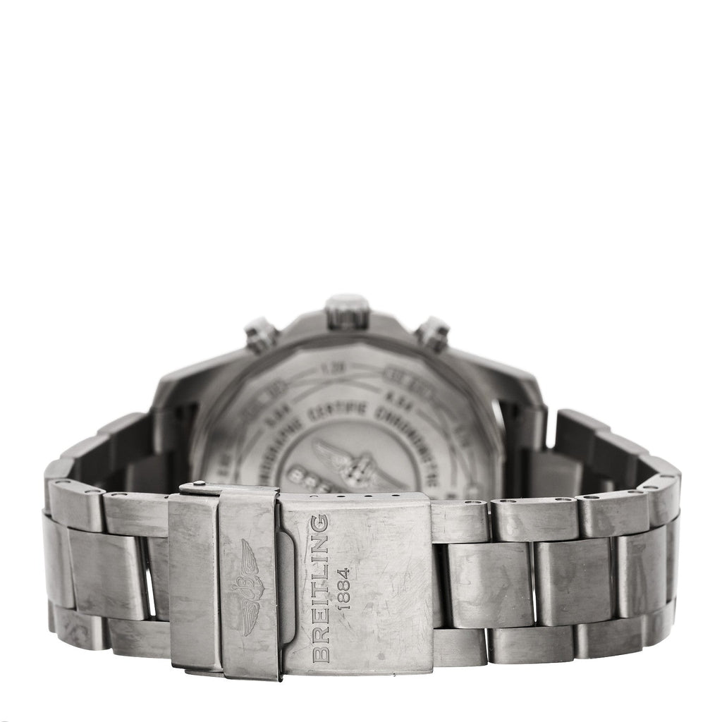 Titanium 43mm Chronospace Evo B60 Chronograph Quartz Watch Black EB6010