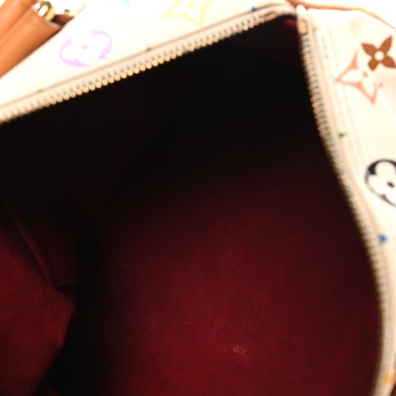 Monogram Multicolor Speedy 30 White