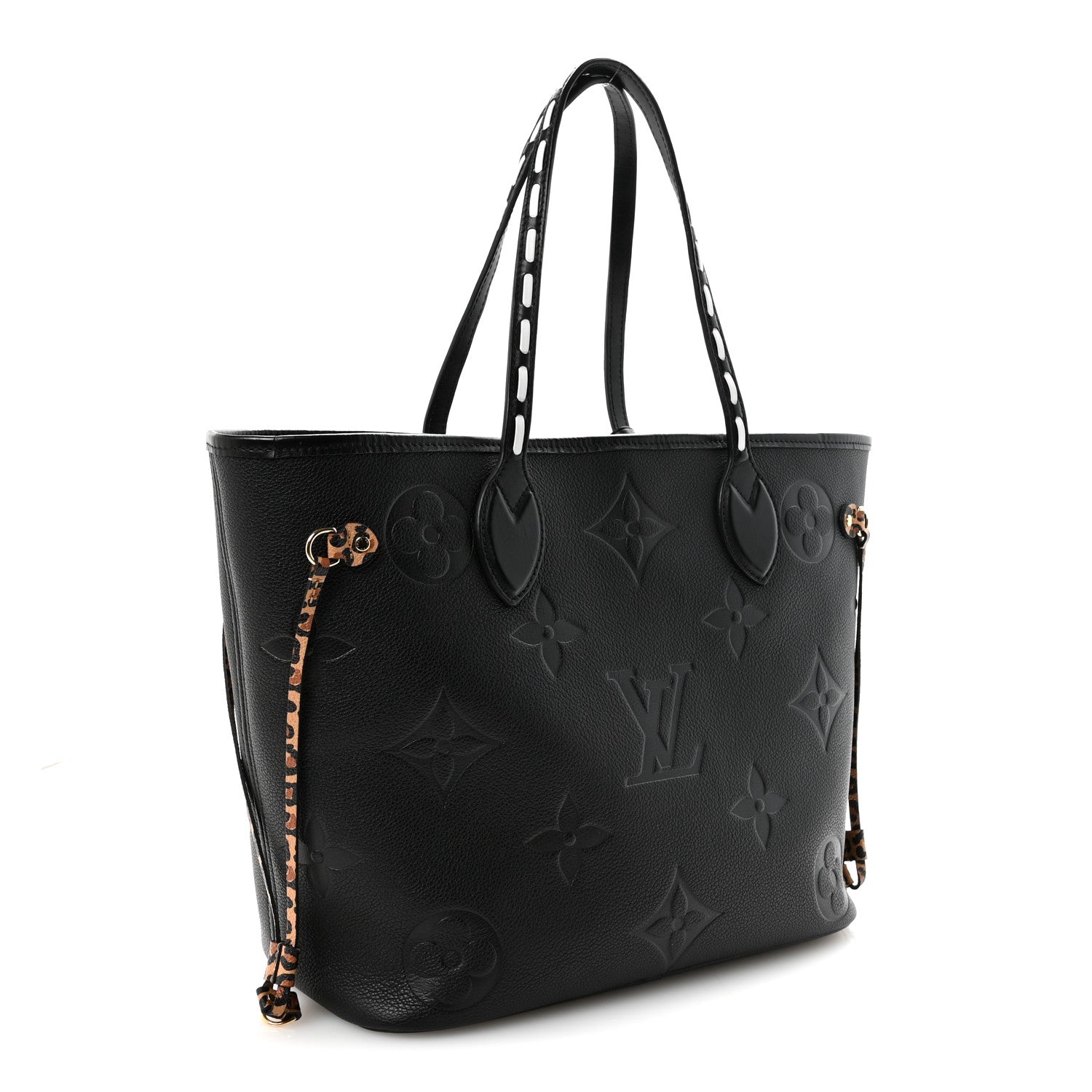 Empreinte Monogram Giant Wild at Heart Neverfull MM Black