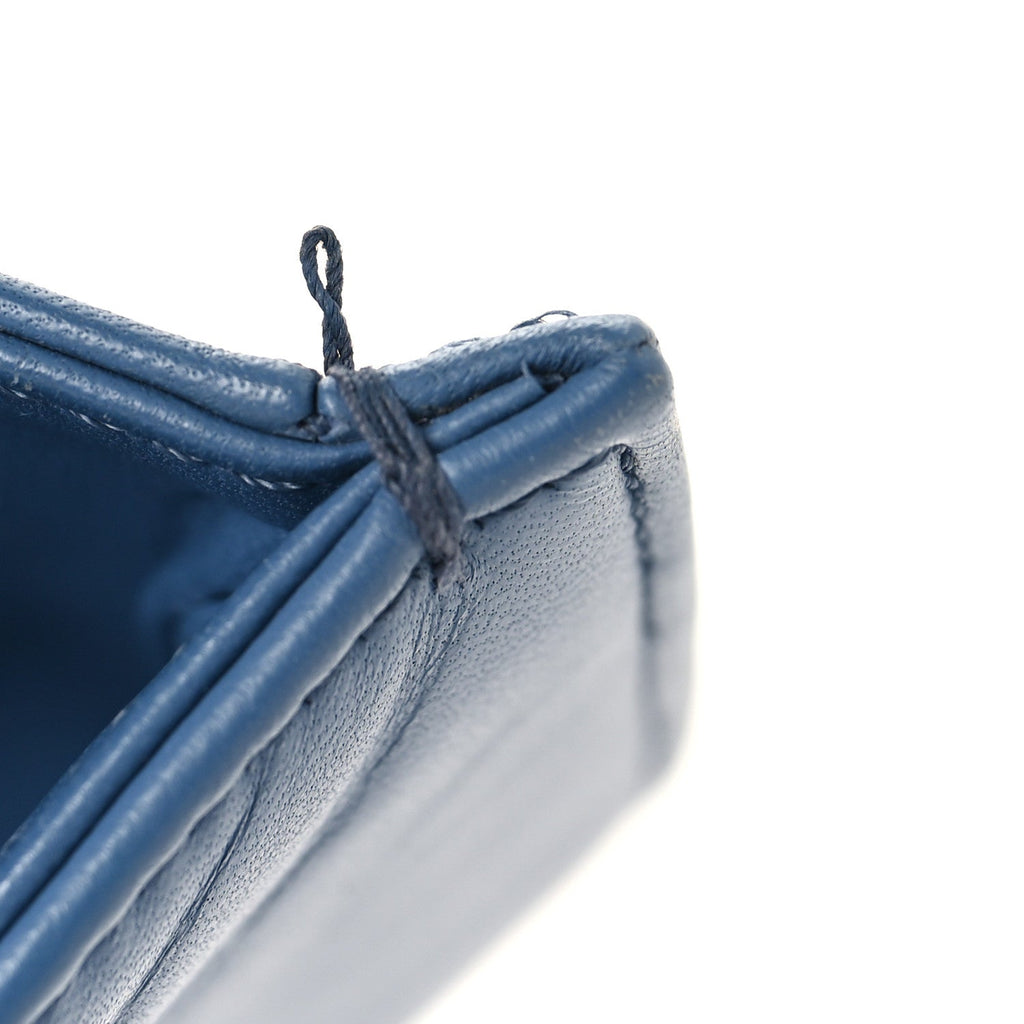 Galuchat Stingray Small Boy Flap Blue