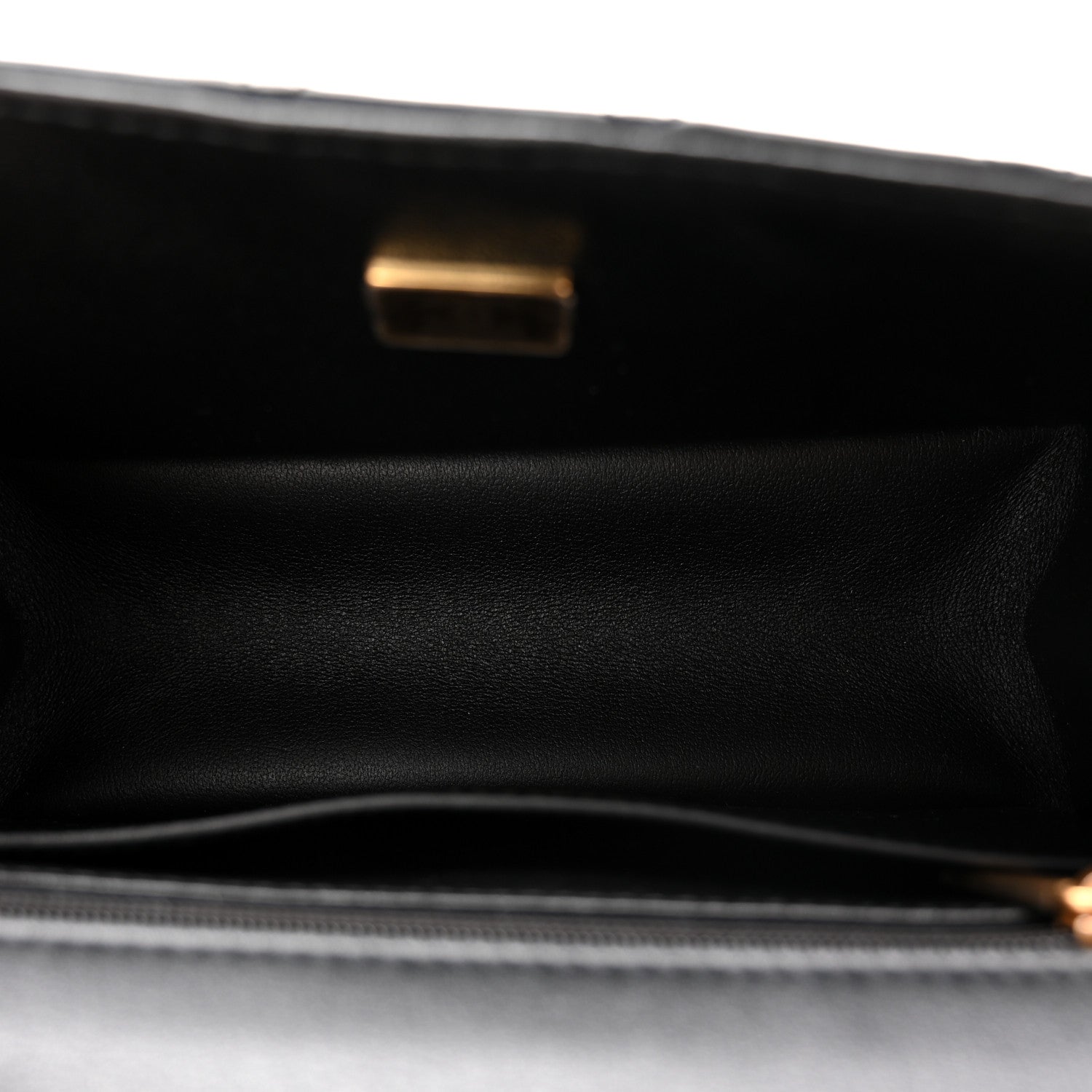 Calfskin Quilted 2.55 Reissue Mini Flap Black