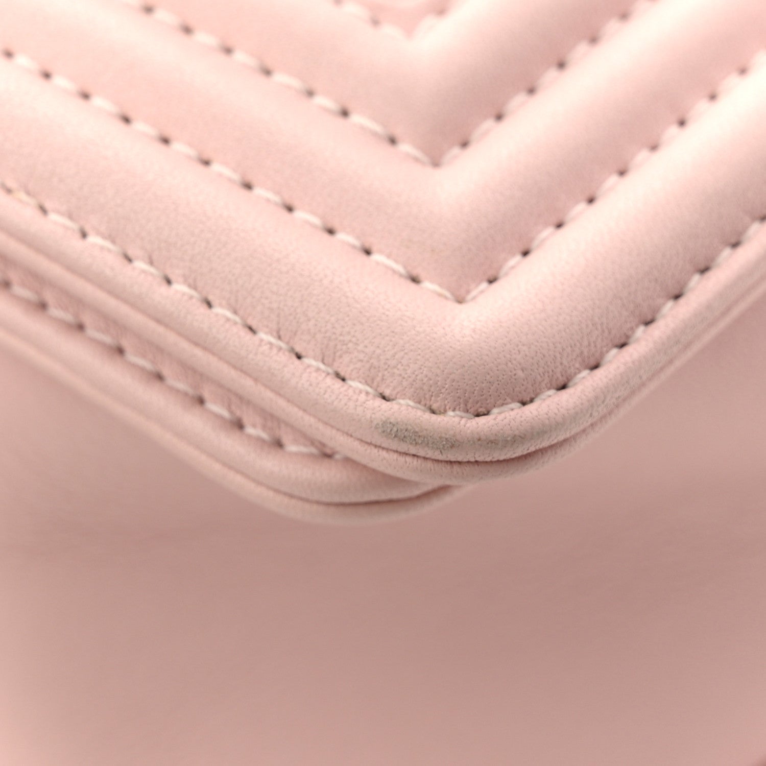 Calfskin Quilted Medium Boy Flap Light Pink