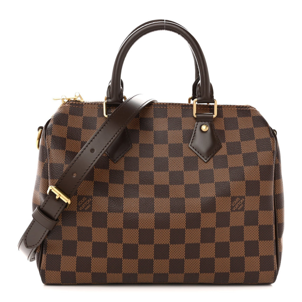Damier Ebene Speedy Bandouliere 25
