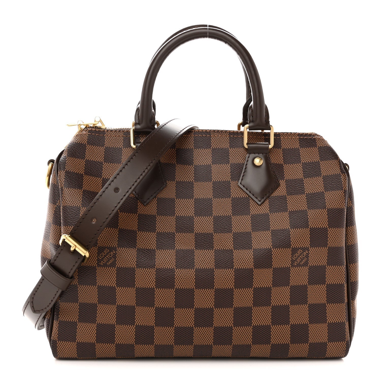 Damier Ebene Speedy Bandouliere 25