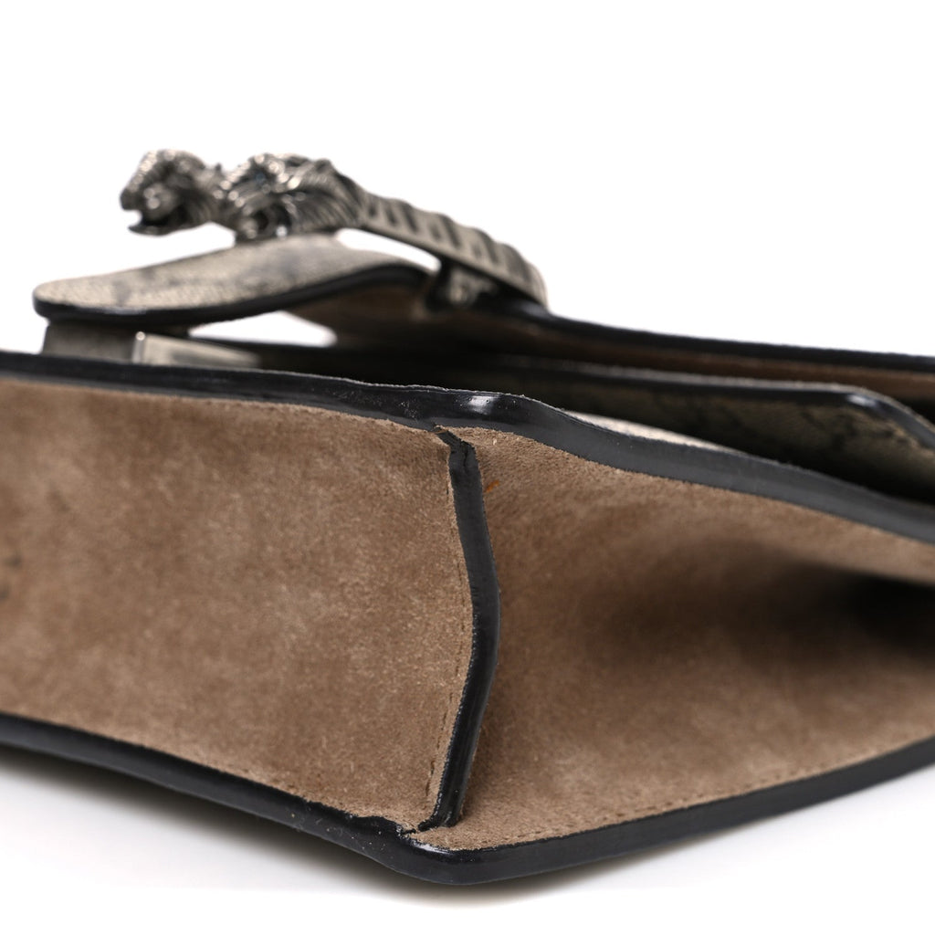 GG Supreme Monogram Mini Dionysus Shoulder Bag Taupe