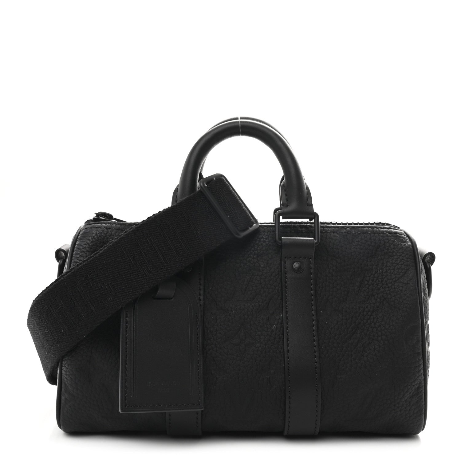 Monogram Taurillon Keepall Bandouliere 25 Black