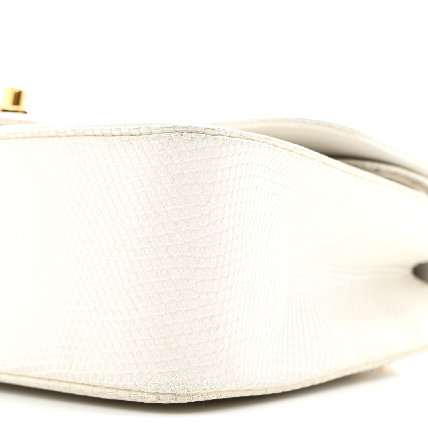 Lizard Small Double Flap White