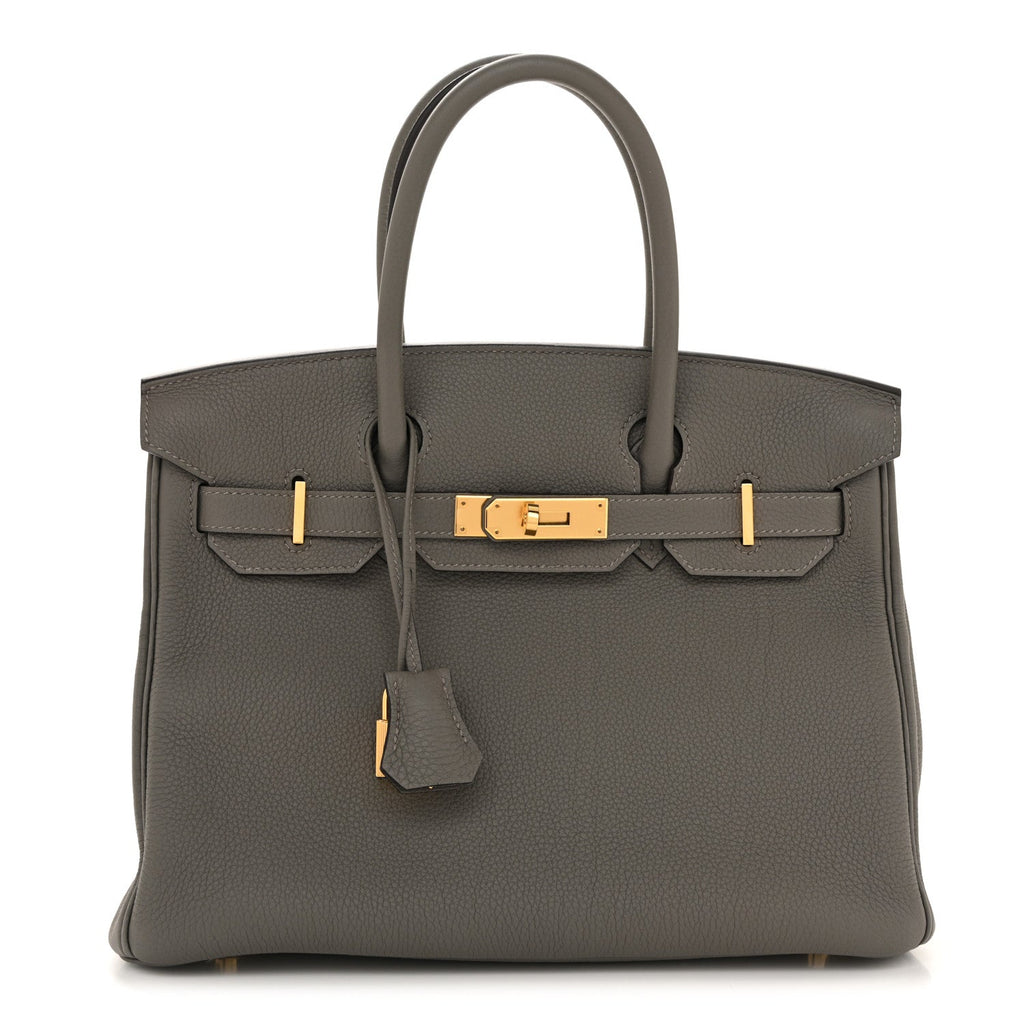 Togo Birkin 30 Gris Meyer