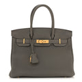 Togo Birkin 30 Gris Meyer