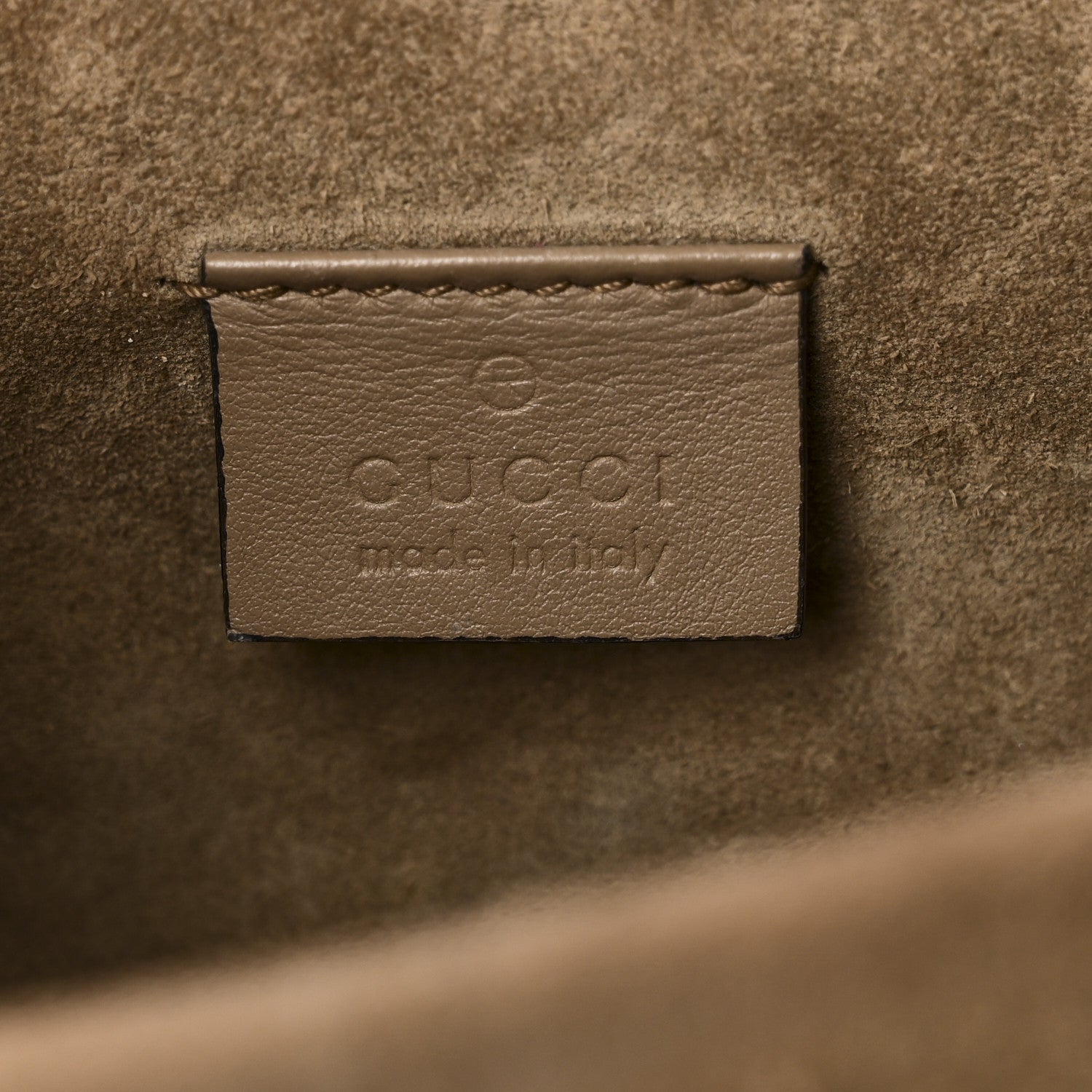 GG Supreme Monogram Mini Dionysus Shoulder Bag Taupe