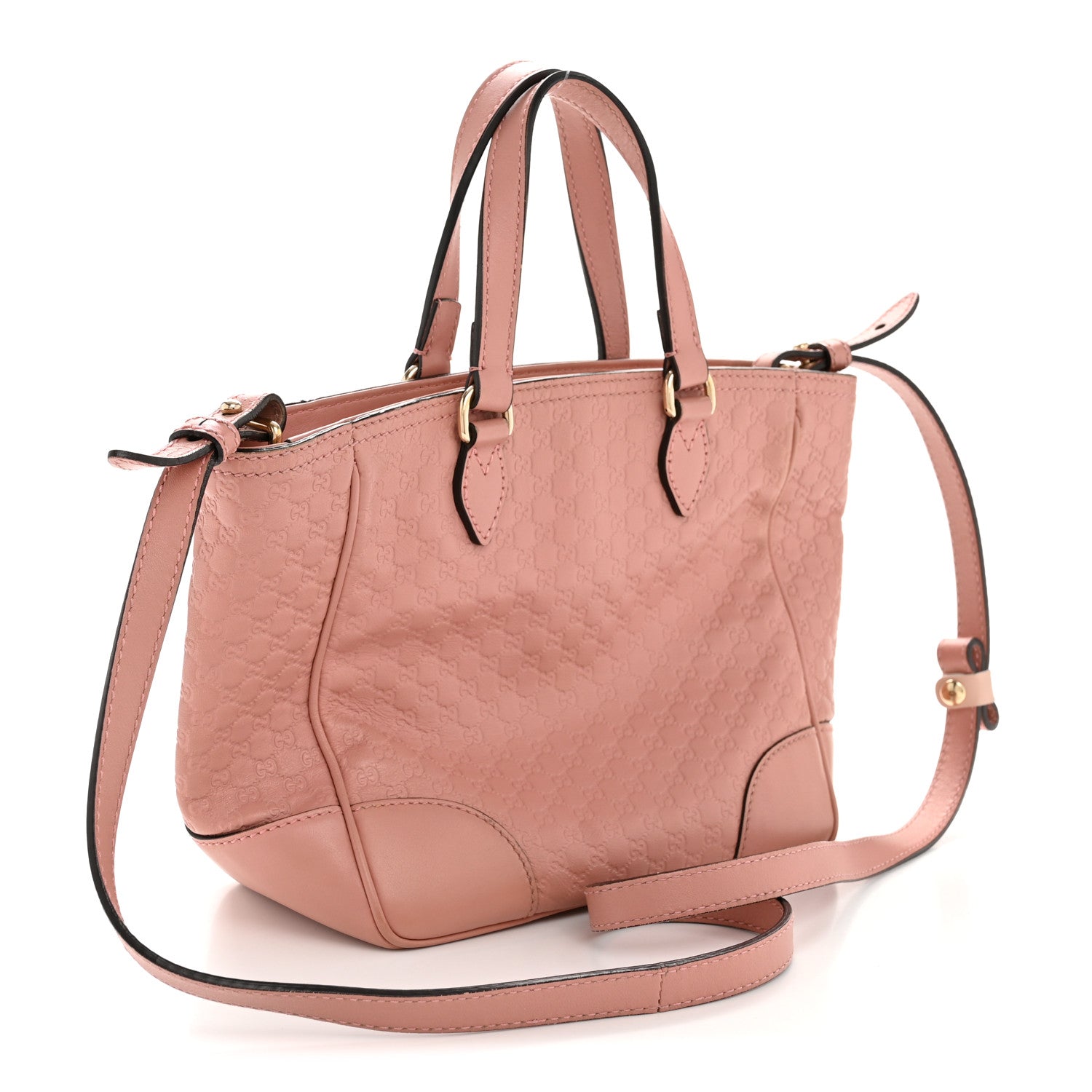 Microguccissima Small Bree Tote Soft Pink