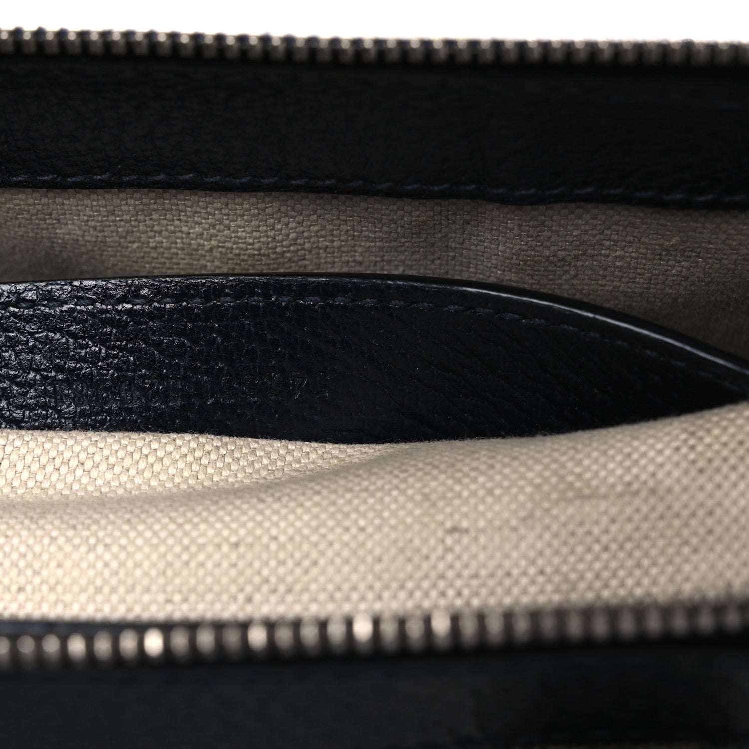 GG Supreme Monogram Textured Dollar Calfskin Web Small Ophidia Tote Bag Beige Blue