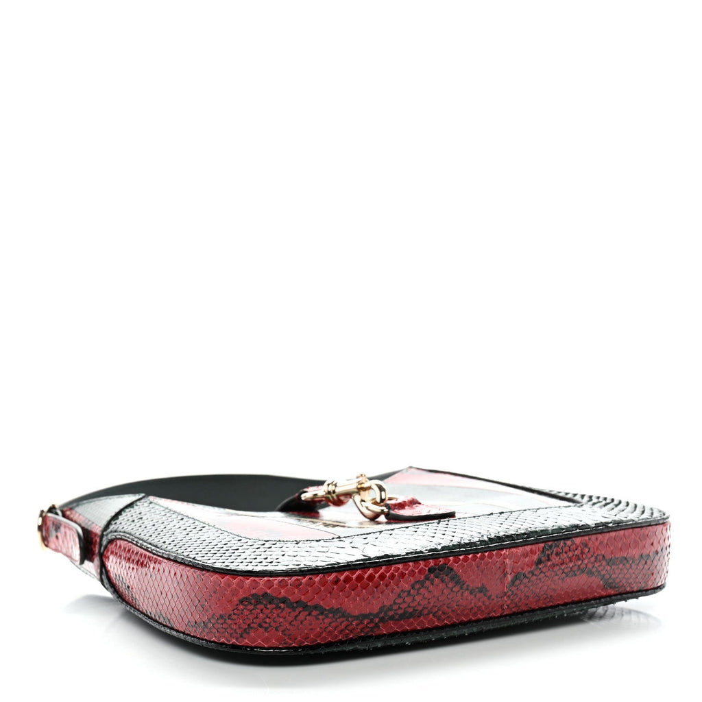 Snakeskin Web Small Jackie 1961 Hobo Green