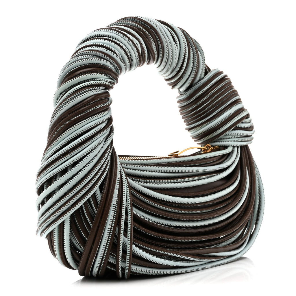 Tubular Lambskin Mini Jodie Pale Blue Fondant