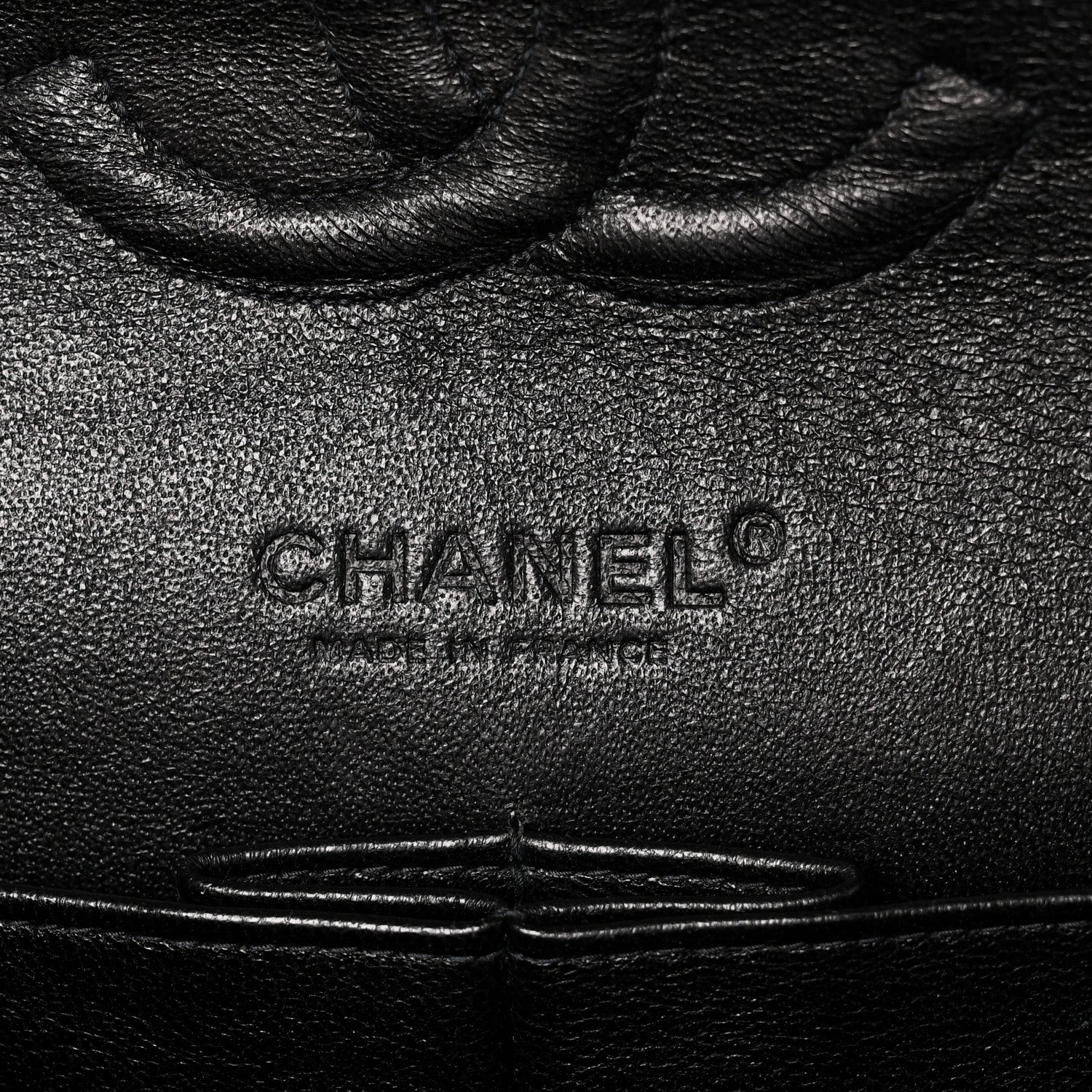 Tweed Quilted Medium Double Flap Black