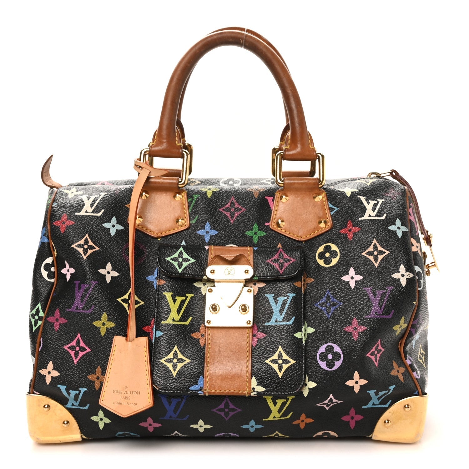 Monogram Multicolor Speedy 30 Black