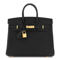 Togo Birkin 25 Black
