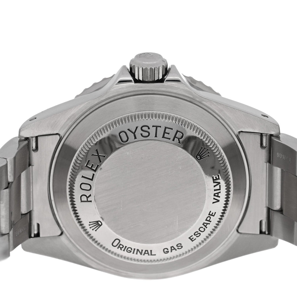 Stainless Steel 40mm Sea-Dweller Oyster Perpetual Watch Black 16600