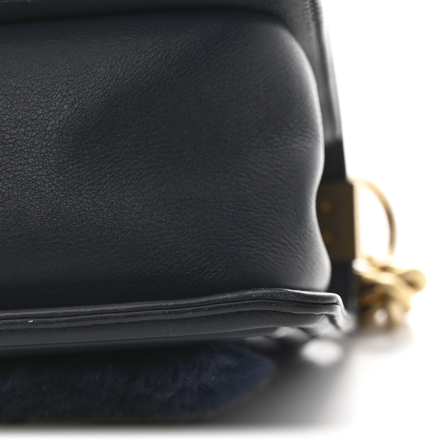 Orylag Medium Boy Top Handle Flap Navy