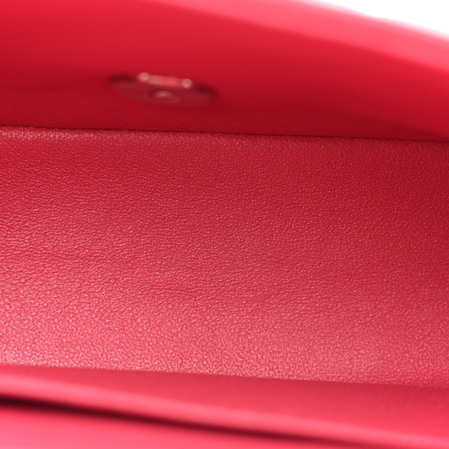 Caviar Quilted Mini Rectangular Flap Pink