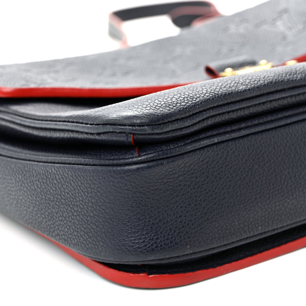 Empreinte Pochette Metis Marine Rouge