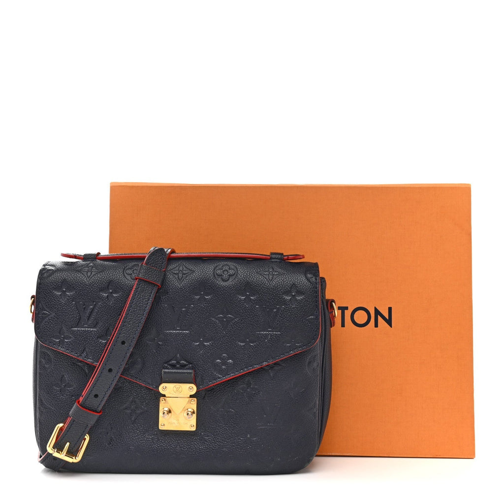 Empreinte Pochette Metis Marine Rouge
